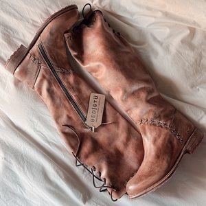 Bed Stu Womens Manchester III Brown Boots (NWT)